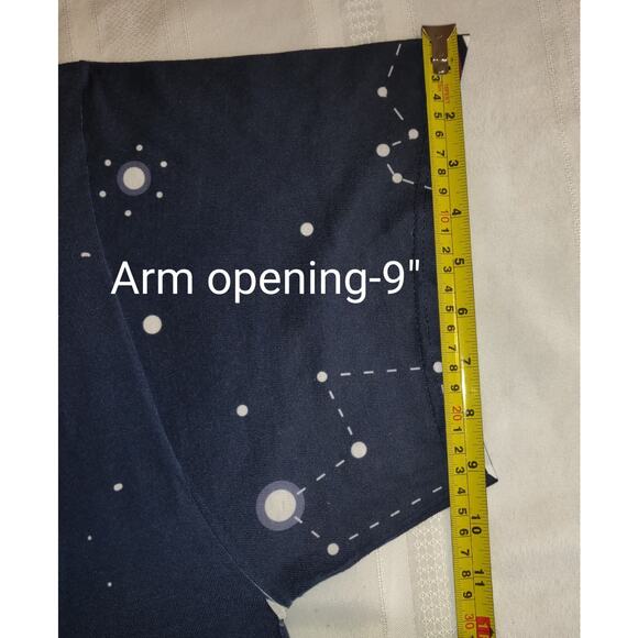 Dog Lovers Tshirt Astronomy Galaxy Stars Navy Blue Unisex 2XL Long Necks Jerzees - Picture 15 of 16